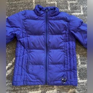 L.L. Bean Puffer Jacket Girls. Blue. Sz L 6/7